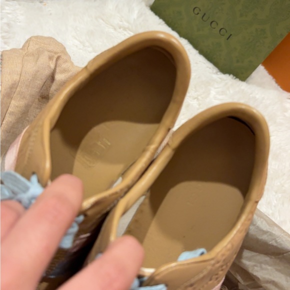 Gucci shoes sneaker beige color autentic - Picture 2 of 3